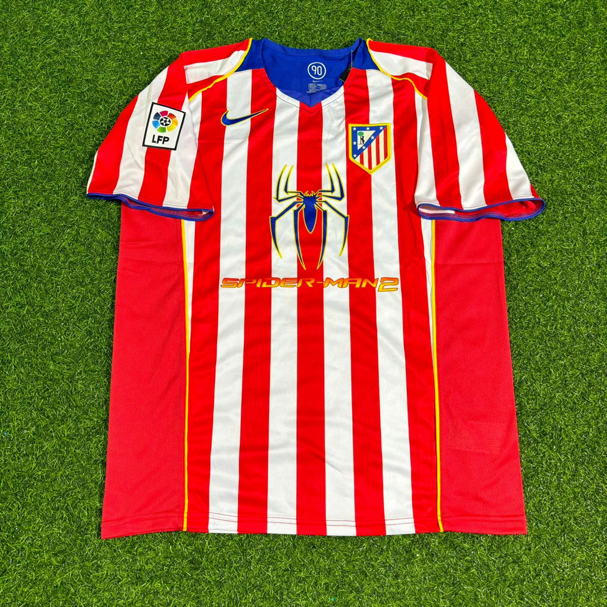 Antoine Griezmann Atletico Madrid SpiderMan Retro Football Jersey