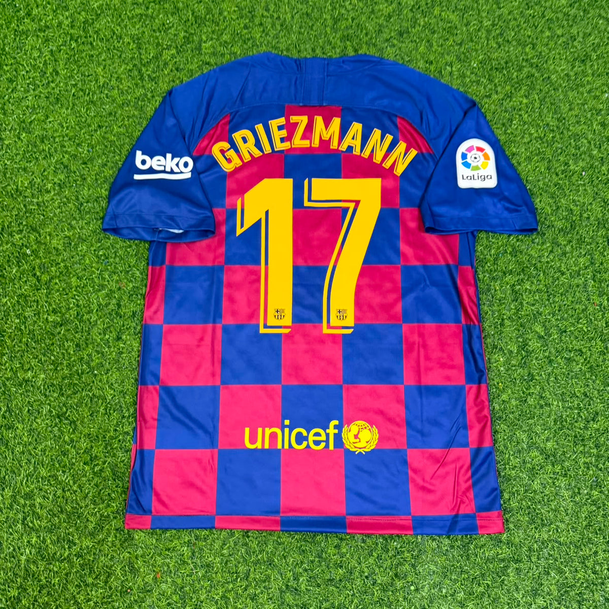 Barcelona 2019/20 Home Retro Jersey – Antoine Griezmann