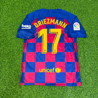 Barcelona 2019/20 Home Retro Jersey – Antoine Griezmann