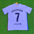 Antoine Griezmann #7 Barcelona Saison 2021-22 Retro Trikot Fußballtrikot