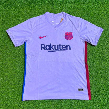 Xavi Hernandez #6 Barcelona 2021-22 Season Retro Jersey Trikot Soccer Shirt