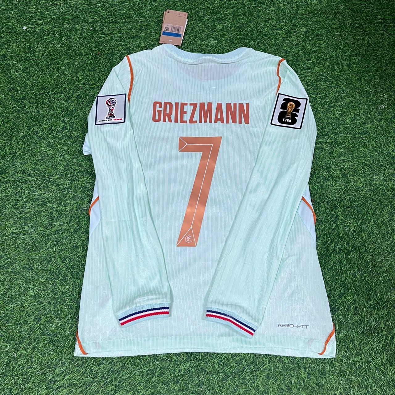 Antoine Griezmann France 2026 World Cup Away Long Sleeve Football Jersey
