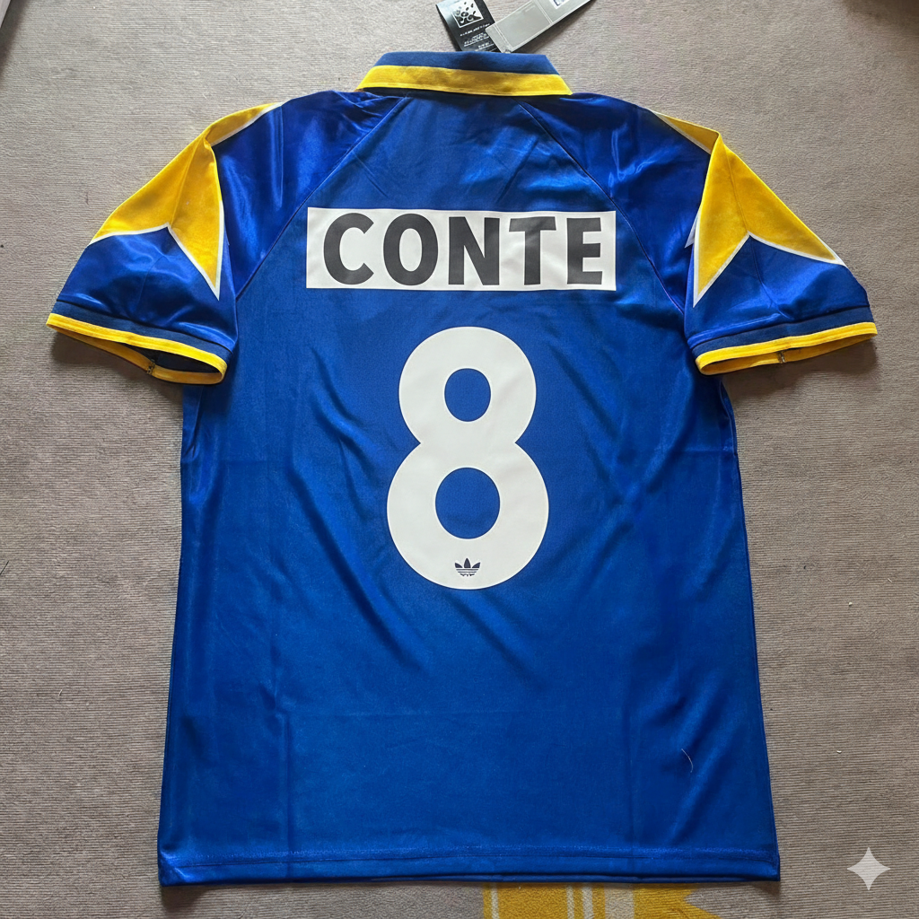 Antonio Conte 8 – Juventus 1995–1997 Retro Kit Jersey – | Trikot | Maillot