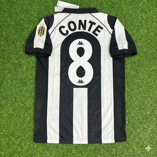 Antonio Conte 8 - Juventus Heimtrikot 1997/1998 Retro-Trikot Fußballshirt