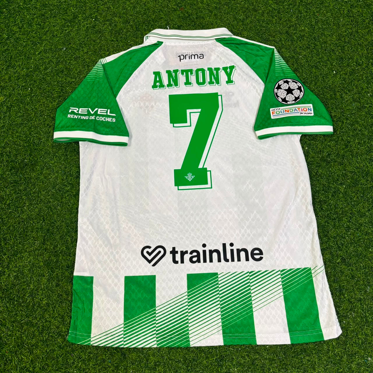 Antony Real Betis 2027 Home New Season Green White Football Jersey Trikot Maillot