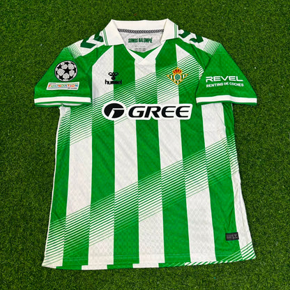 Antony Real Betis 2027 Home New Season Green White Football Jersey Trikot Maillot