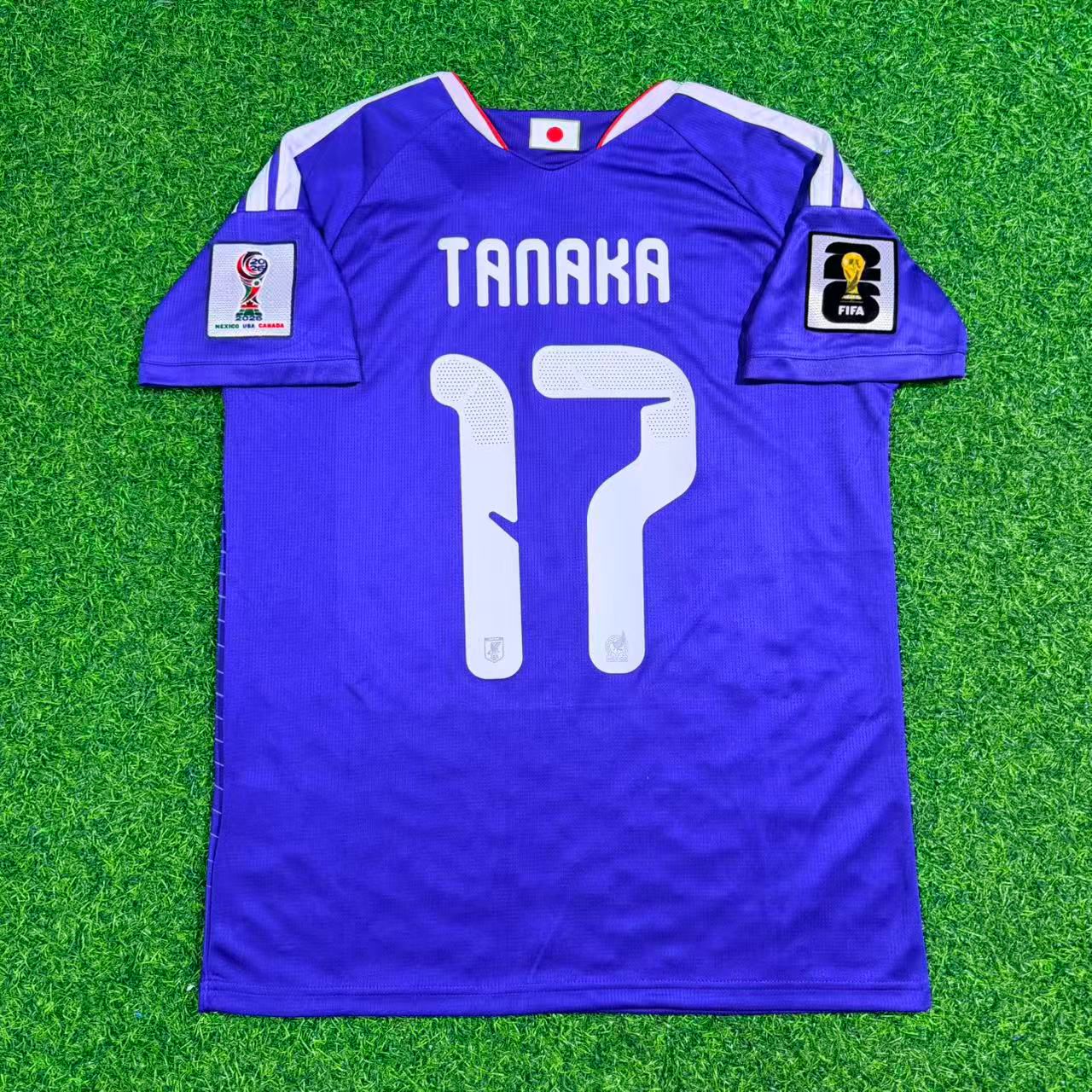 Ao Tanaka Japan 2026 World Cup Football Jersey Trikot Maillot