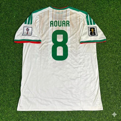 Houssem Aouar Algeria 2026 World Cup White Football Jersey