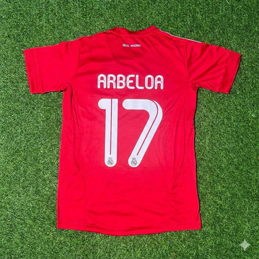 Álvaro Arbeloa 17- Real Madrid 2011/2012 Red Football Jersey