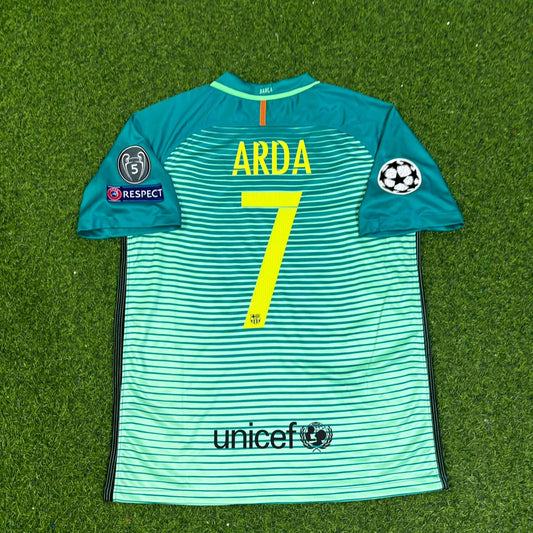 Barcelona 2016/17 Away Retro Jersey – Arda Turan 7