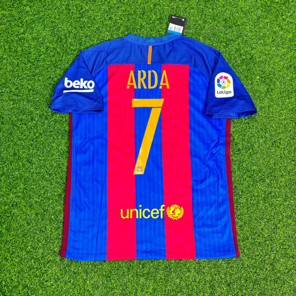 Arda Turan – Maillot Rétro Domicile Barcelone 2016/17 Trikot Maillot de Foot