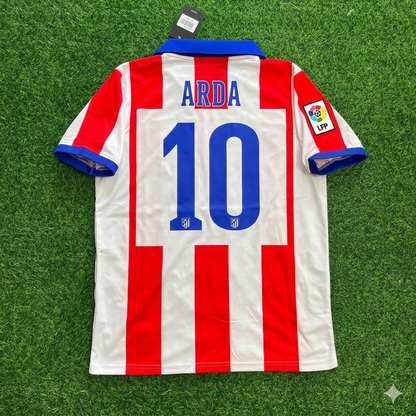 Arda Turan 10 Atlético Madrid Equipación Local 2014/15 Retro Camiseta de Fútbol