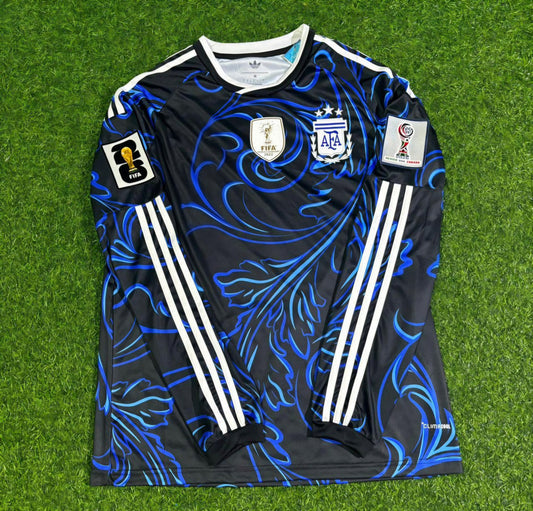 Argentinien WM 2026 Langarm-Fußballtrikot