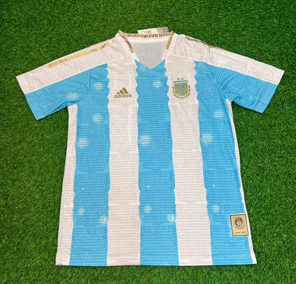 Juan Roman Riquelme Argentina Commerative Anniversary Football Jersey Trikot Maillot