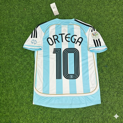 Ariel Ortega Argentinien Retro Fußballtrikot