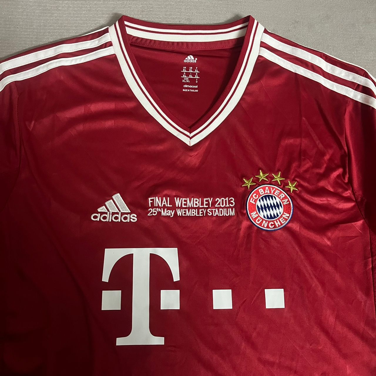 Frank Ribery 7- Bayern Munich 2013 Champions League Wembley Final Jersey Trikot