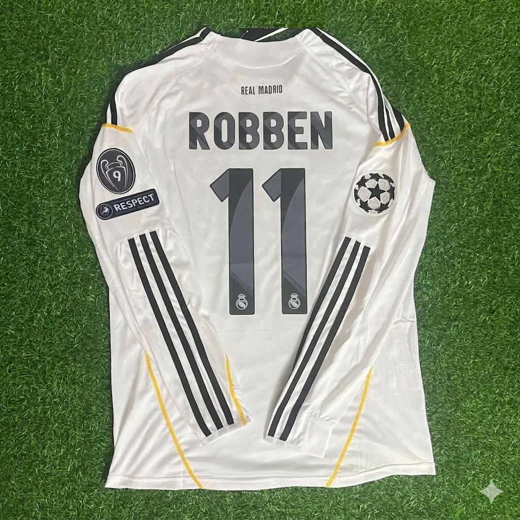 Arjen Robben Real Madrid 2009-2010 Jersey Soccer Shirt