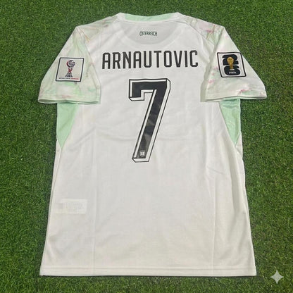 Marko Arnautovic Österreich Weiß 2026 Fußballtrikot WM