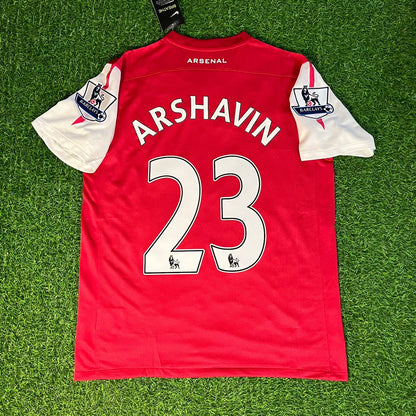 Andrey Arshavin #23 Arsenal 2010-2011 Retro Trikot Maglia Fußballtrikot Shirt