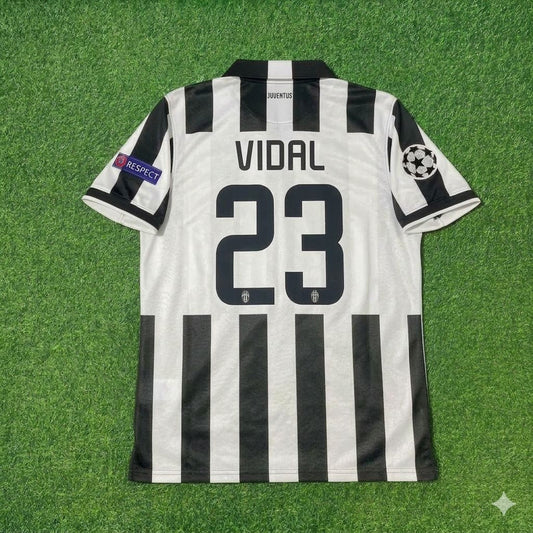 Arturo Vidal 23-Juventus 2014 2015 Retro Trikot
