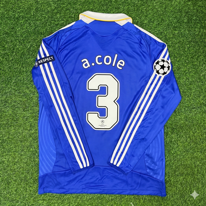 Chelsea 2008 Champions League Final Long Sleeve Football Jersey – Ashley Cole
