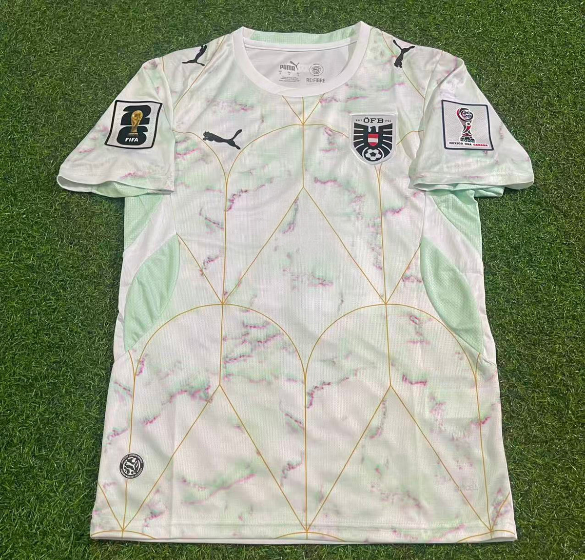 Romano Schmid Austria White 2026 World Cup Football Jersey