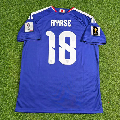 Ayase Ueda Japan 2026 World Cup Football Jersey Trikot Maillot