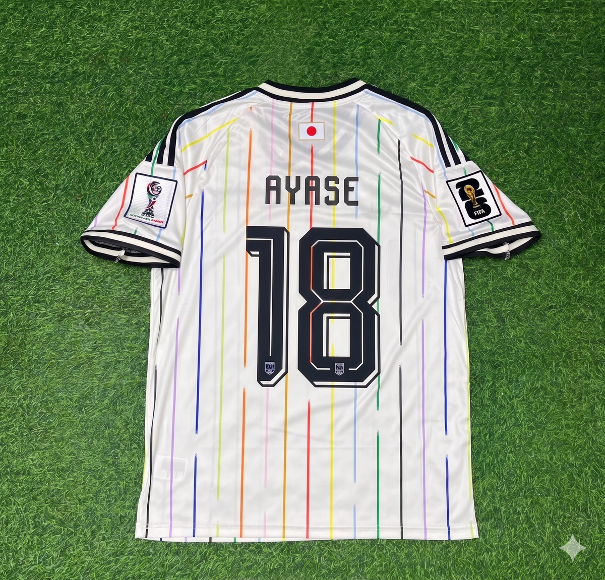 Ayase Ueda Japan WM 2026 Auswärtstrikot Weiß Fußballtrikot