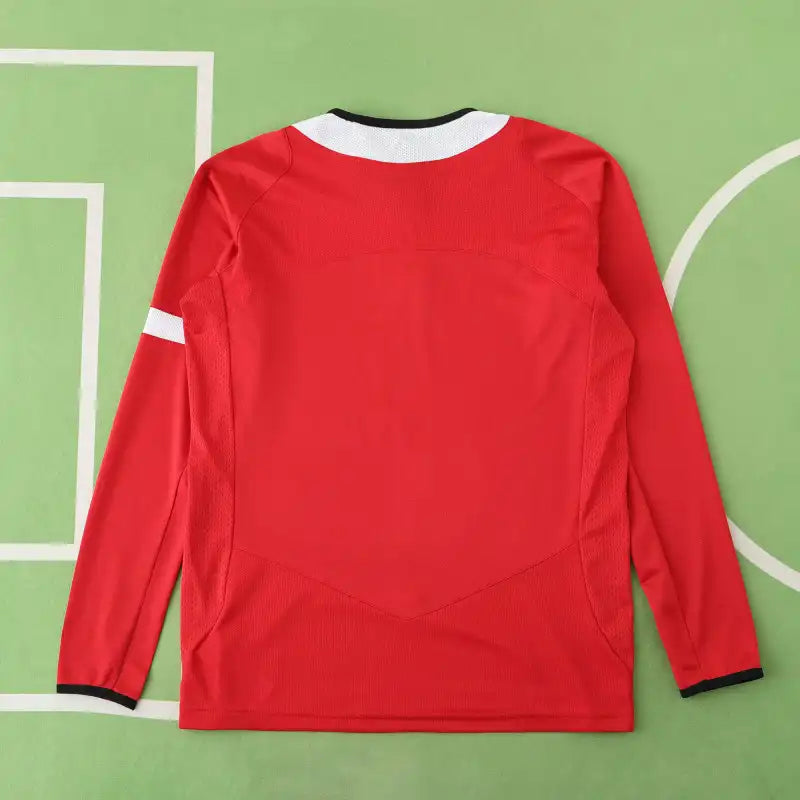Maillot de Foot Rétro Rouge Domicile Manchester United FC Saison 04/05