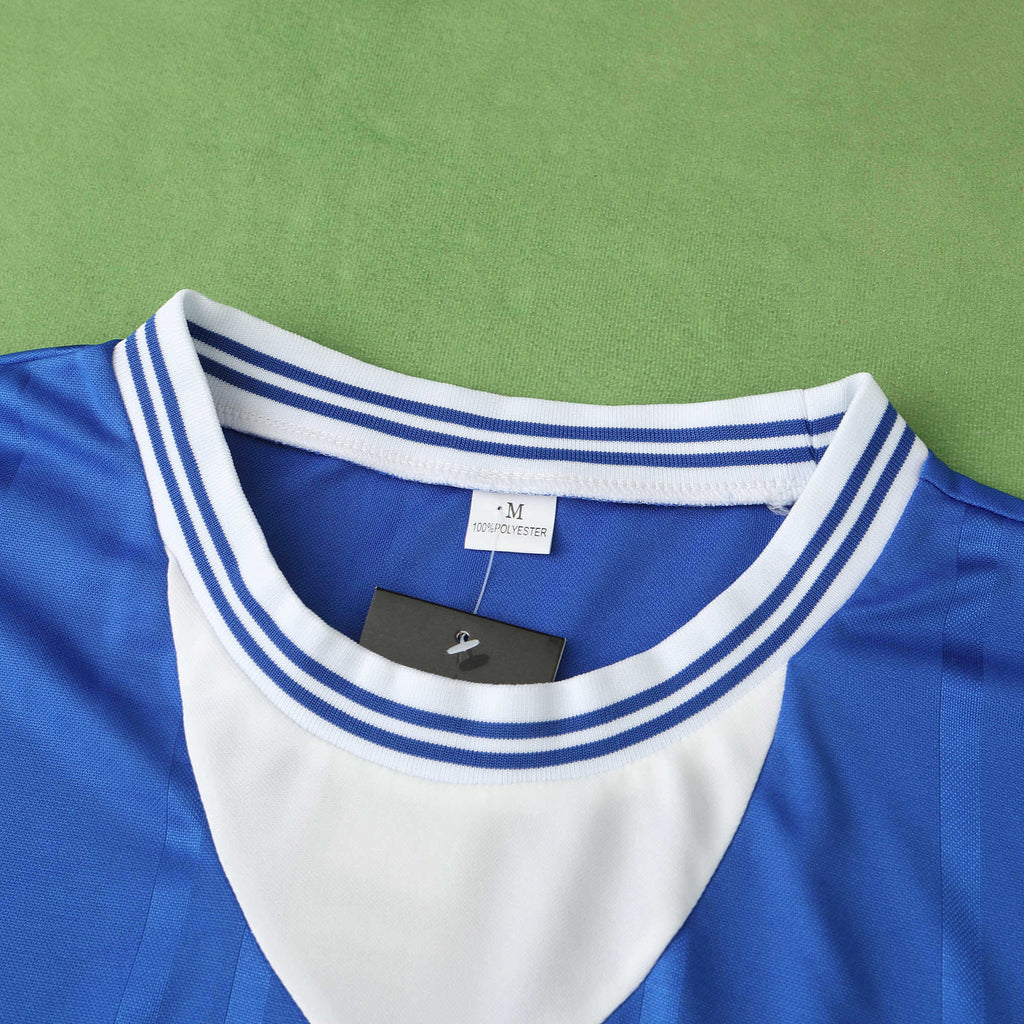 Everton 1985 Season Home Blue Retro Football Jersey Trikot Maillot