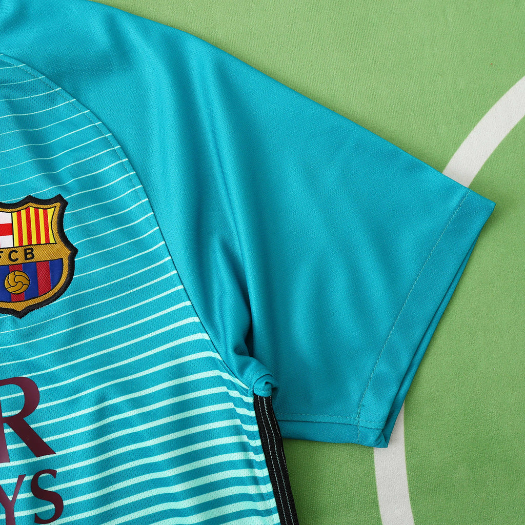 Lionel Messi #10 – Maillot Rétro Extérieur Barcelone 2016/17 Maillot de Foot