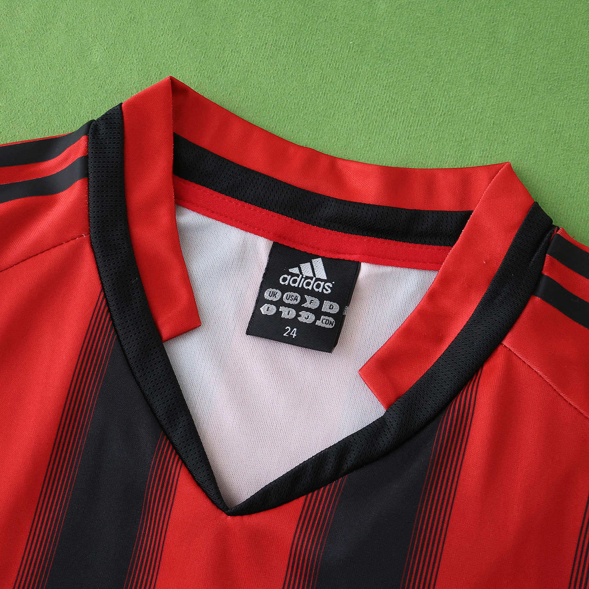 A.C. Milan 2004-2005 Season Retro Home Kids Football Jersey Trikot Maillot
