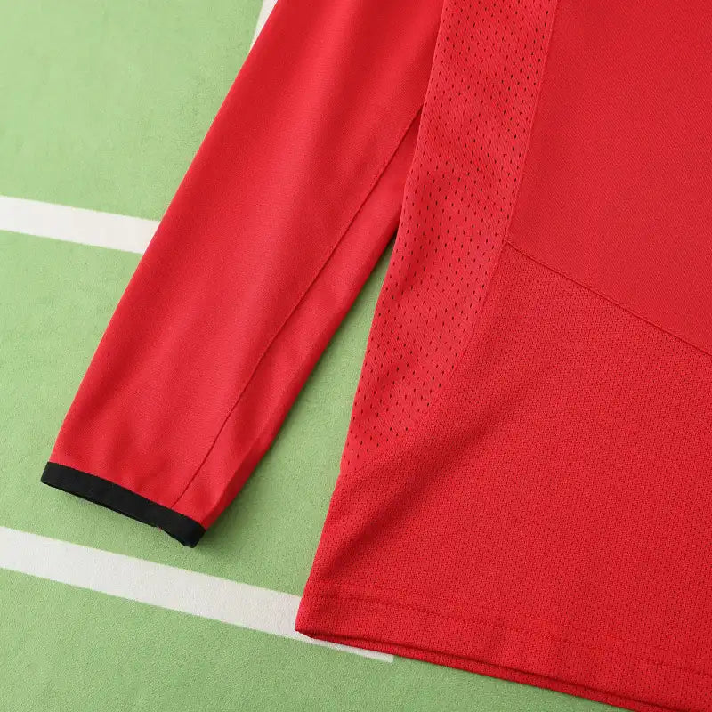 Maillot de Foot Rétro Rouge Domicile Manchester United FC Saison 04/05