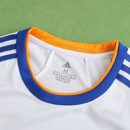 Real Madrid C.F. 2021-2022 Season Home White Retro Football Jersey Trikot Maillot