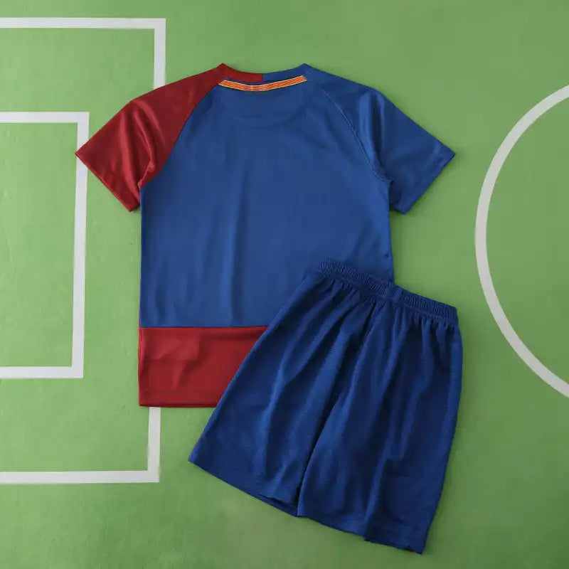 Barcelona 2009 Final Home Retro Kids Kit Jersey KinderTrikot Maillot Enfant Soccer Shirt