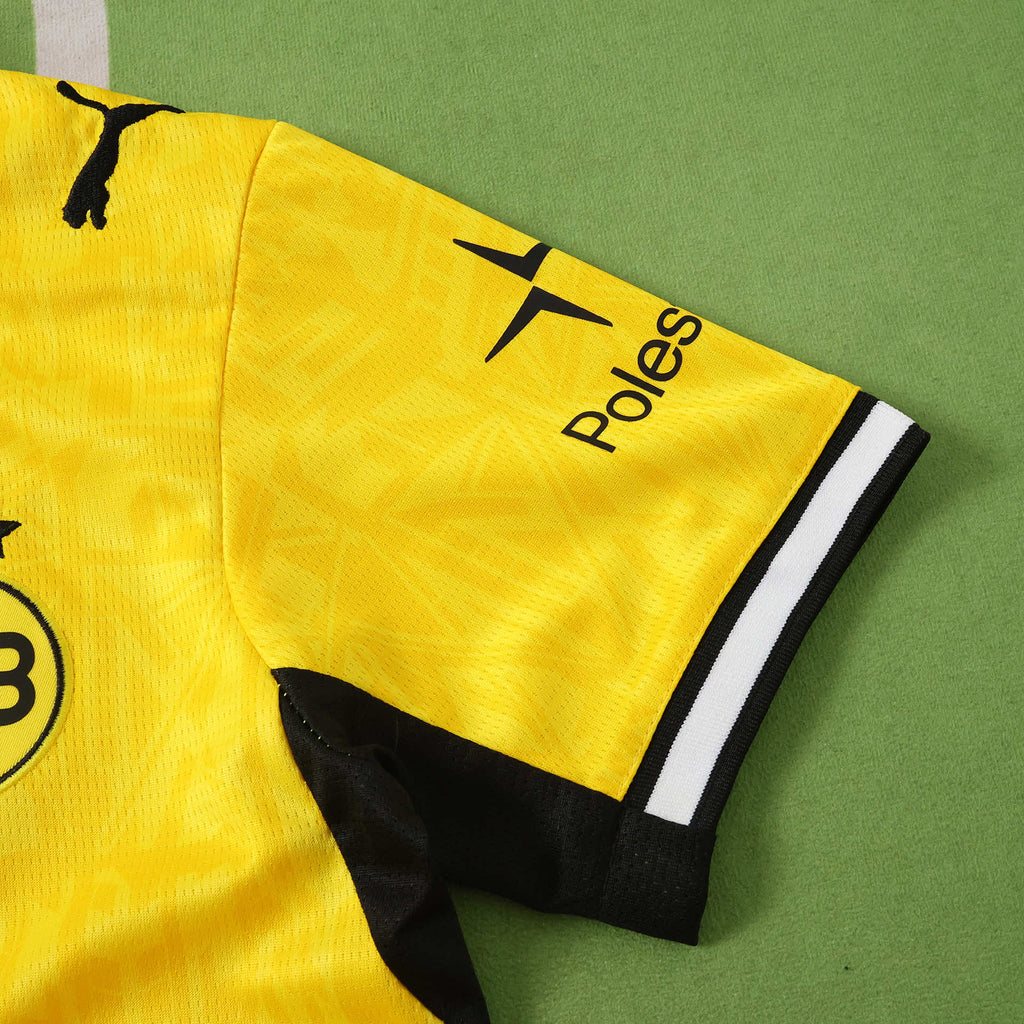 Borussia Dortmund 2026-2027 Season Home Kids Football Jersey Trikot Maillot