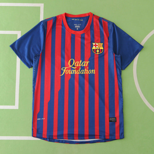 Barcelona 2011-12 Season Home Retro Jersey Trikot Soccer Shirt