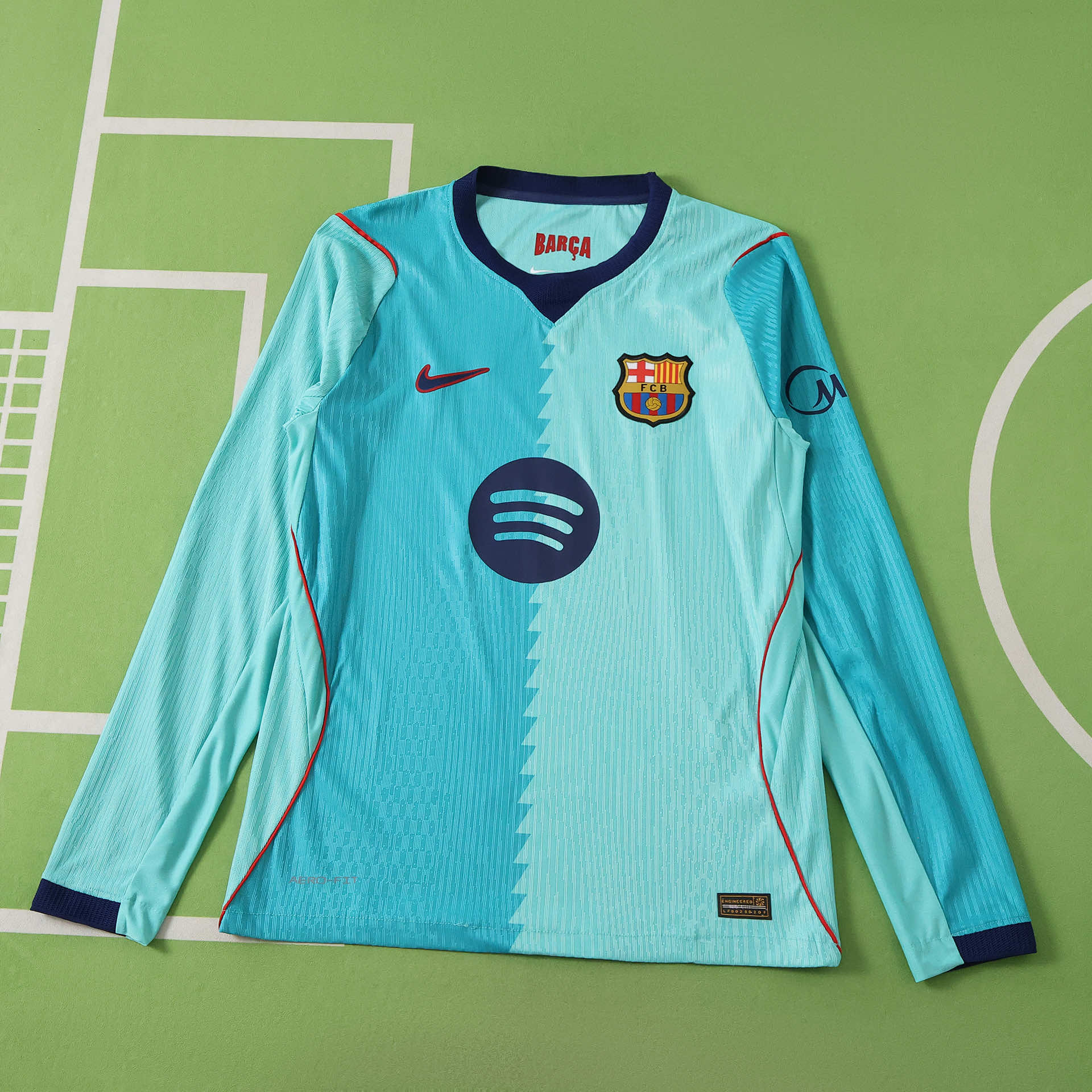 FC Barcelona 2026-2027 Season Third Long Sleeve Football Jersey Trikot Maillot