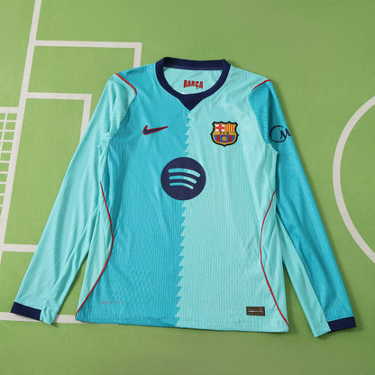 FC Barcelona 2026-2027 Season Third Long Sleeve Football Jersey Trikot Maillot