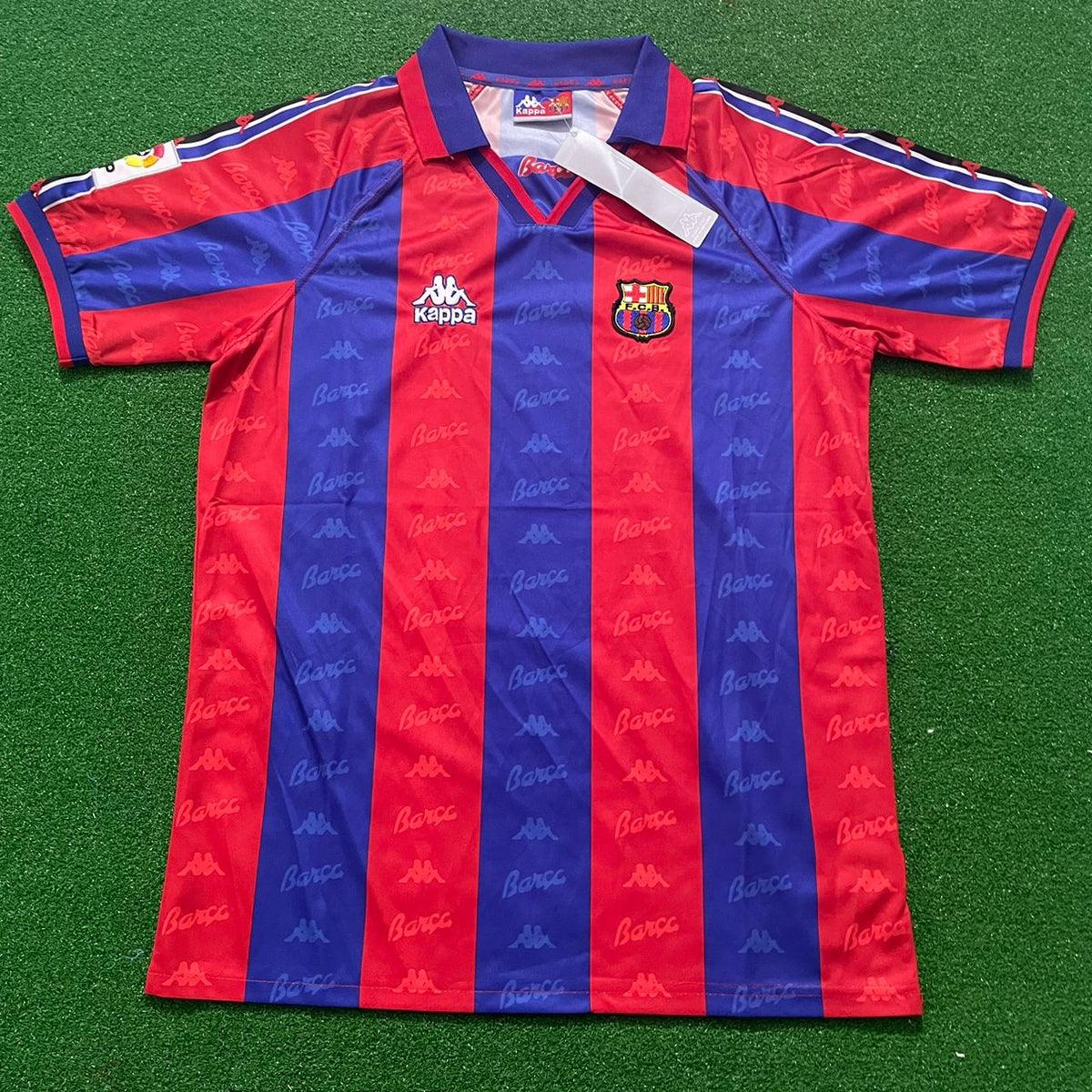 Camiseta retro del Gheorghe Popescu Barcelona 1996-1997