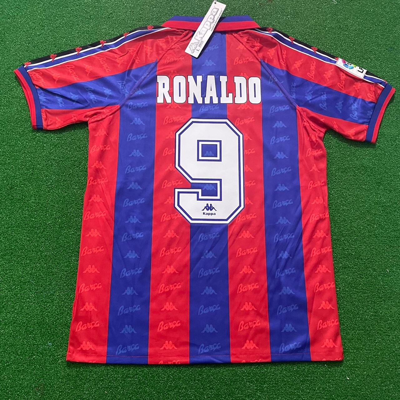 Ronaldo Nazario r9 Barcelona 1996 1997 Retro Jersey