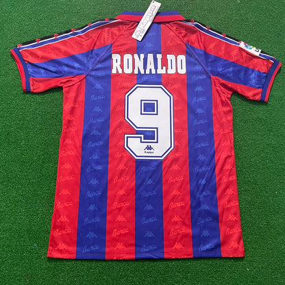 Ronaldo Nazario r9 Barcelona 1996 1997 Retro Jersey