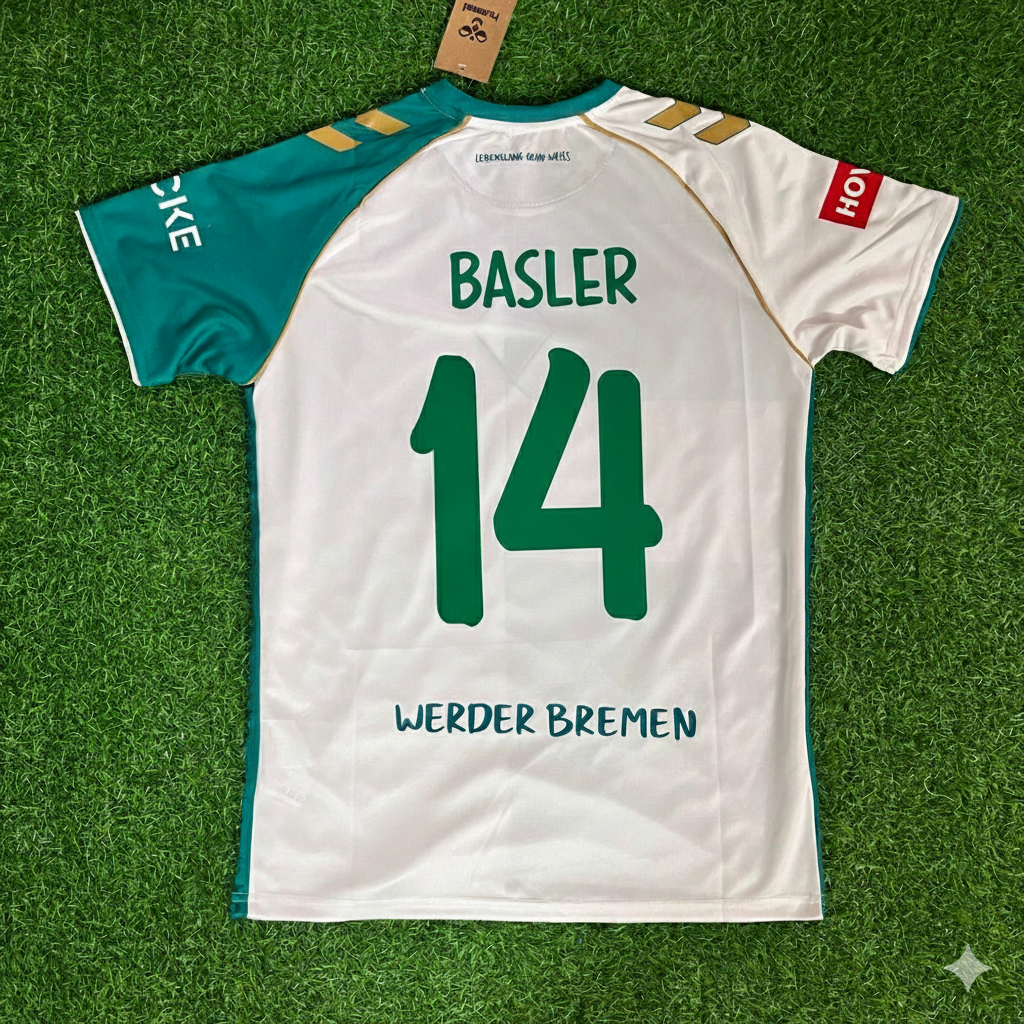 Maillot de football anniversaire Mario Basler Werder Brême