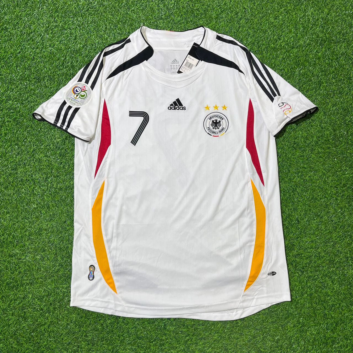 Germany 2006 World Cup Retro Football Jersey – Bastian Schweinsteiger