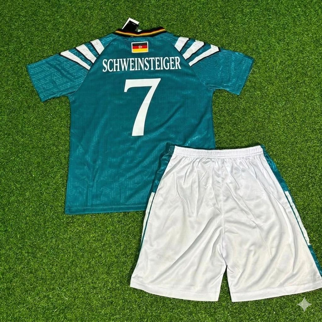 Camiseta de fútbol retro infantil de Alemania – Bastian Schweinsteiger 7