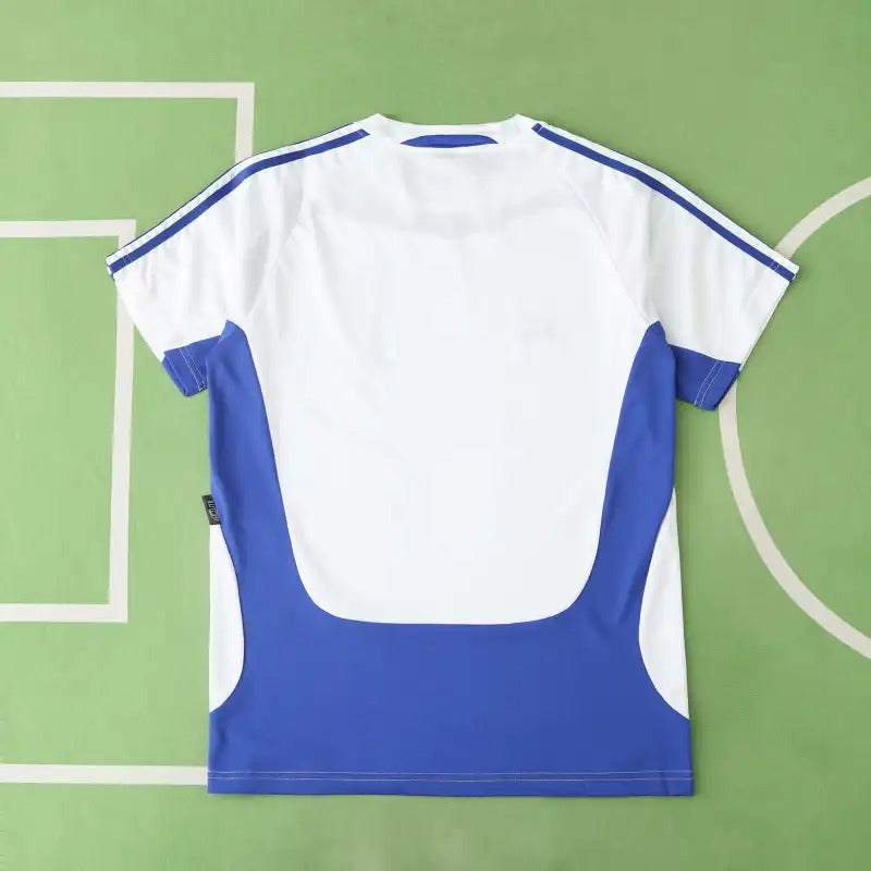 Griechenland EURO 2004 Finale Weißes Retro Heimtrikot Fußballtrikot