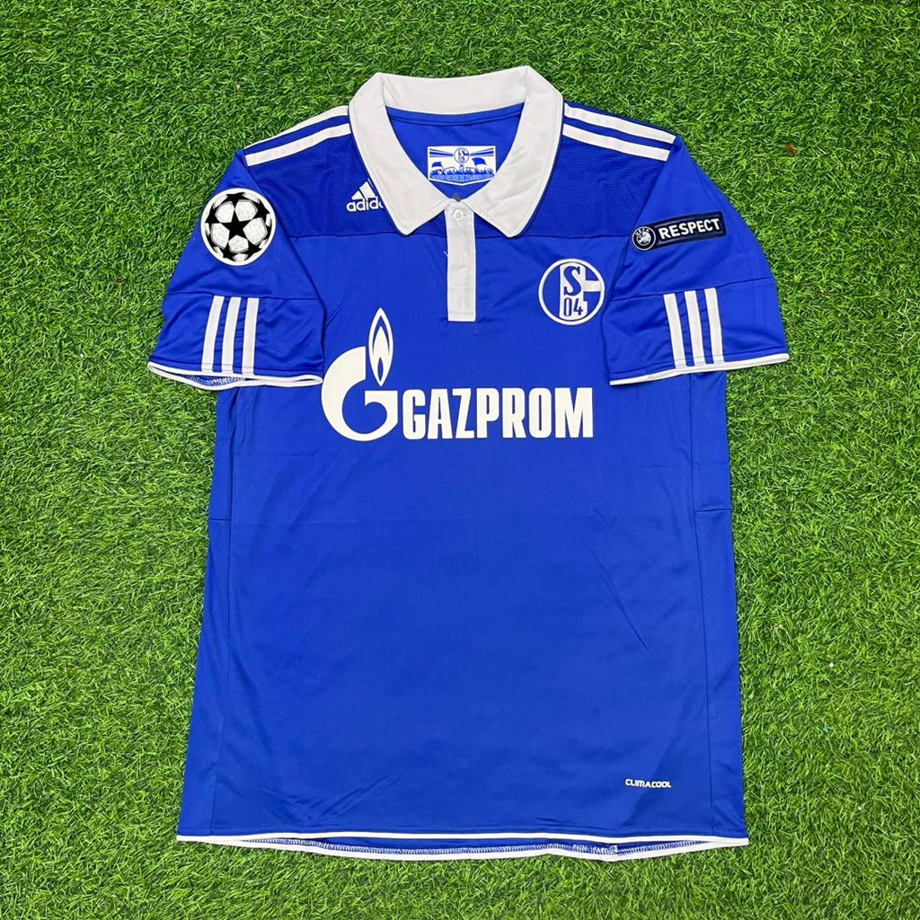 Benedikt Howedes Schalke 04 2010-2011 Champions League Retro Fussballtrikot