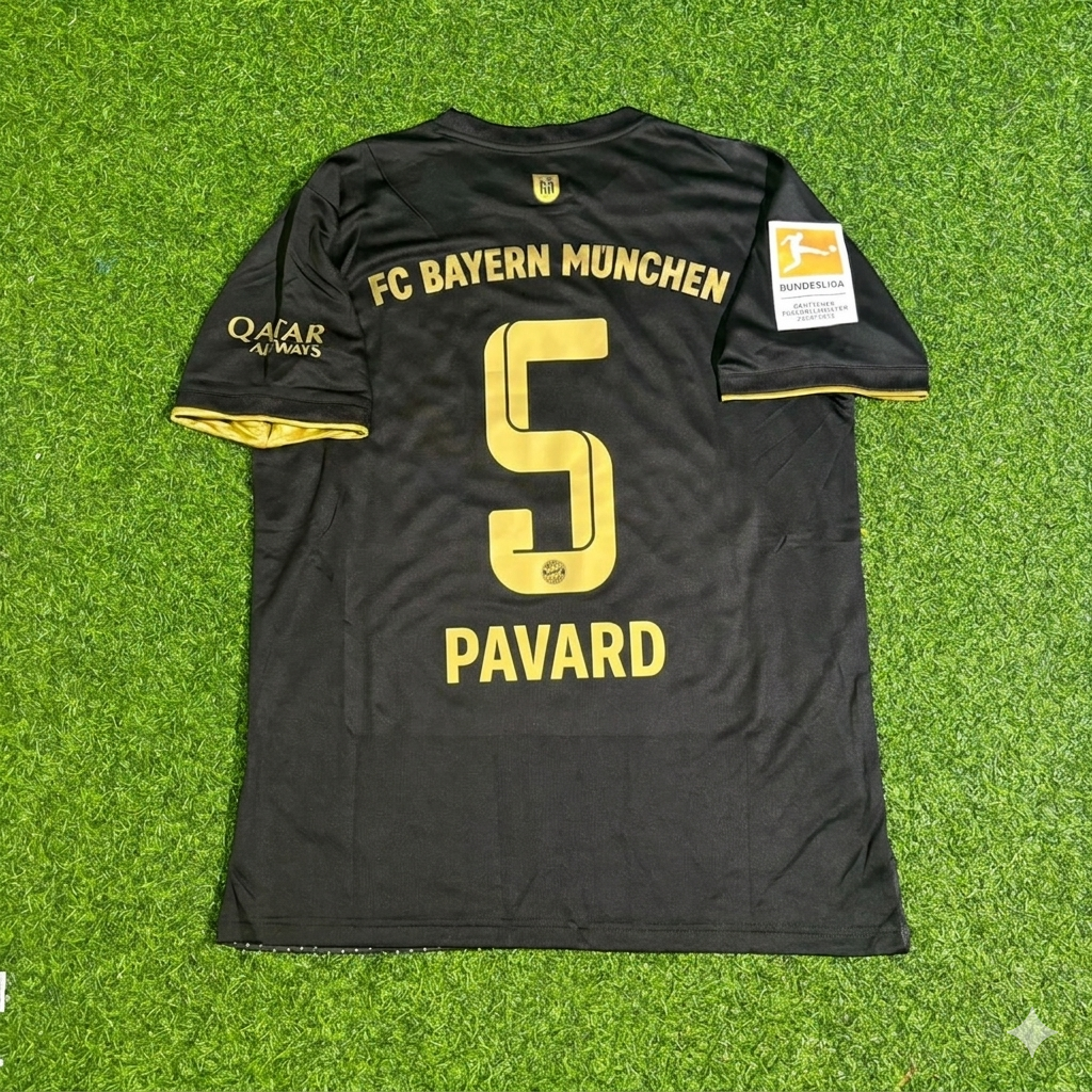 Bayern Munich 2021/22 Away Football Jersey – Benjamin Pavard