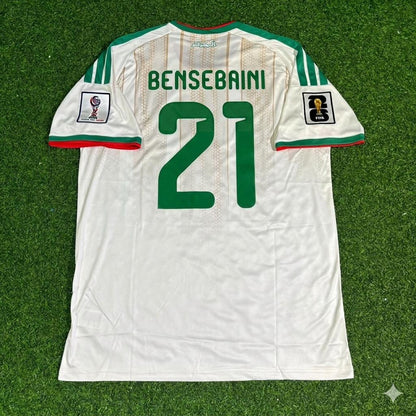 Ramy Bensebaini Algerien WM 2026 Weißes Fußballtrikot