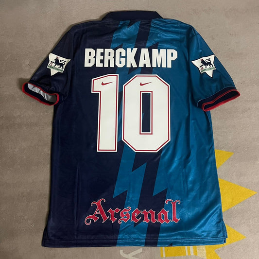 Dennis Bergkamp Arsenal Retro Trikot Saison 1998